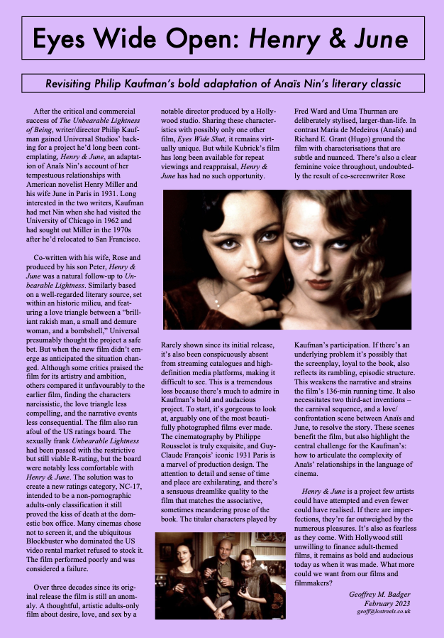 Eyes Wide Open Essay